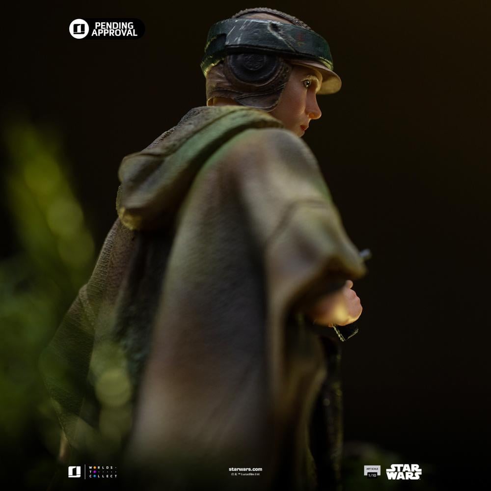 STAR WARS 6 - Leia & Wicket - Statue Art Scale 1/10 20.1cm - 4