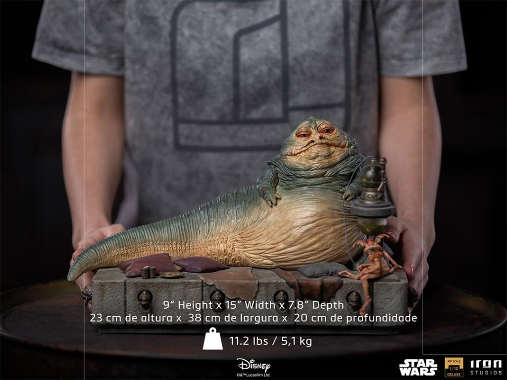 STAR WARS - Statuette 1/10 Deluxe Art Scale - Jabba The Hutt - 6