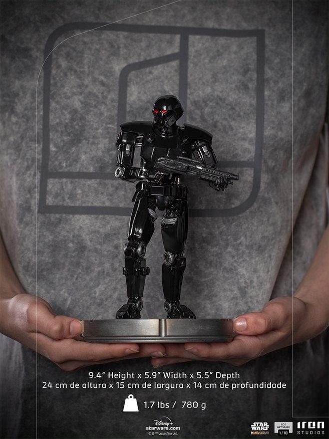 STAR WARS - Dark Trooper (Mandalorian) - Statue BDS Art Scale 24cm - 6