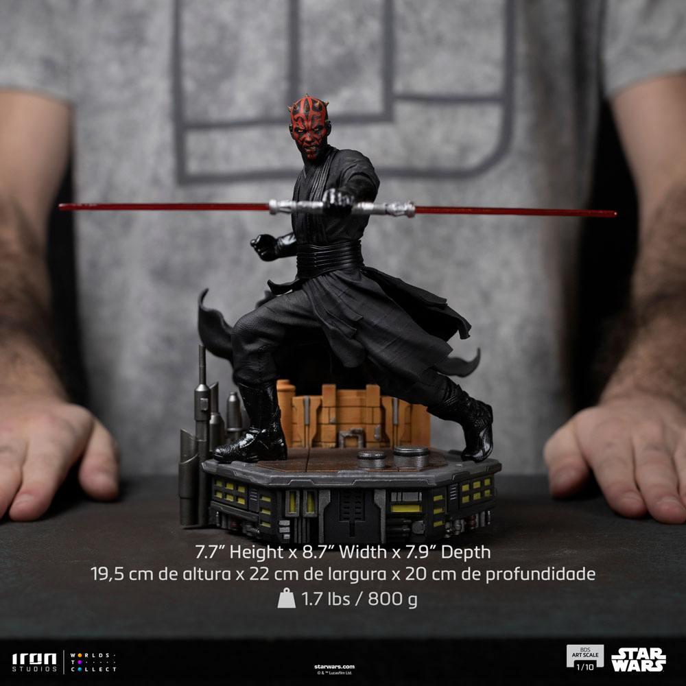 STAR WARS - Dark Maul - Figurine BDS 1/10 Art Scale 19cm - 6