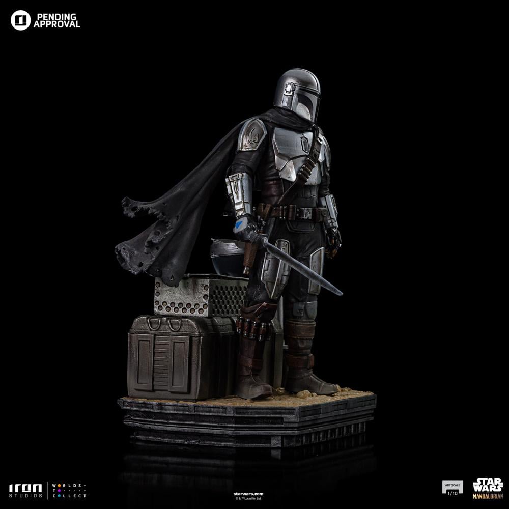 THE MANDALORIAN - Djin Djarin & Grogu -Statuette Art Scale 1/10 21.3cm - 5