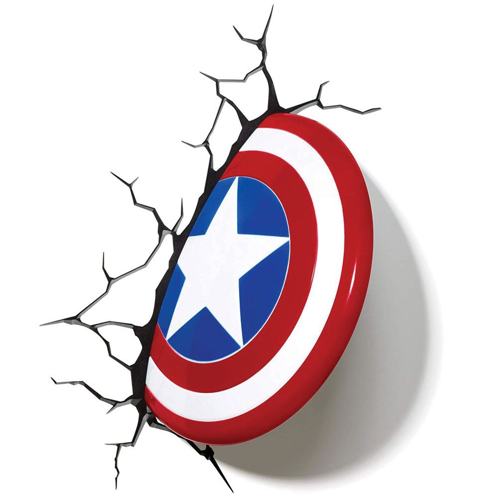 MARVEL - 3D Deco Light - CAPTAIN AMERICA SHIELD_IMAGE_1