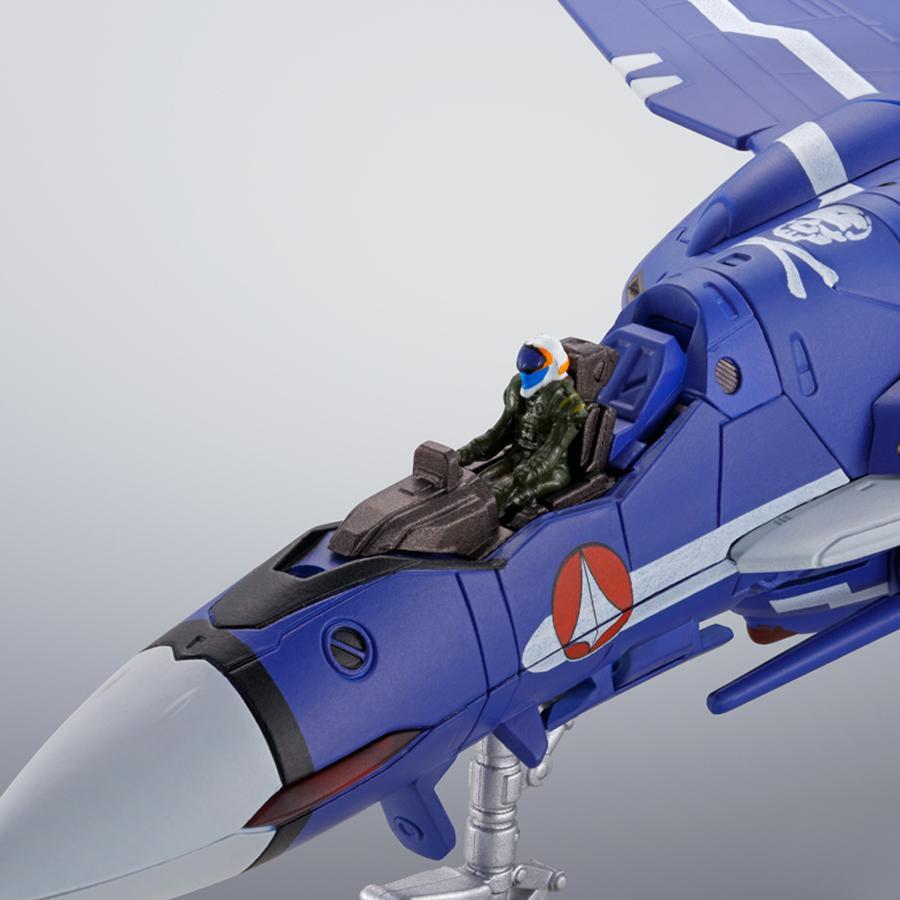 MACROSS - VF-0S Phoenix (Genius Blue Vers.) - Figurine Hi-Metal R 14cm - 4