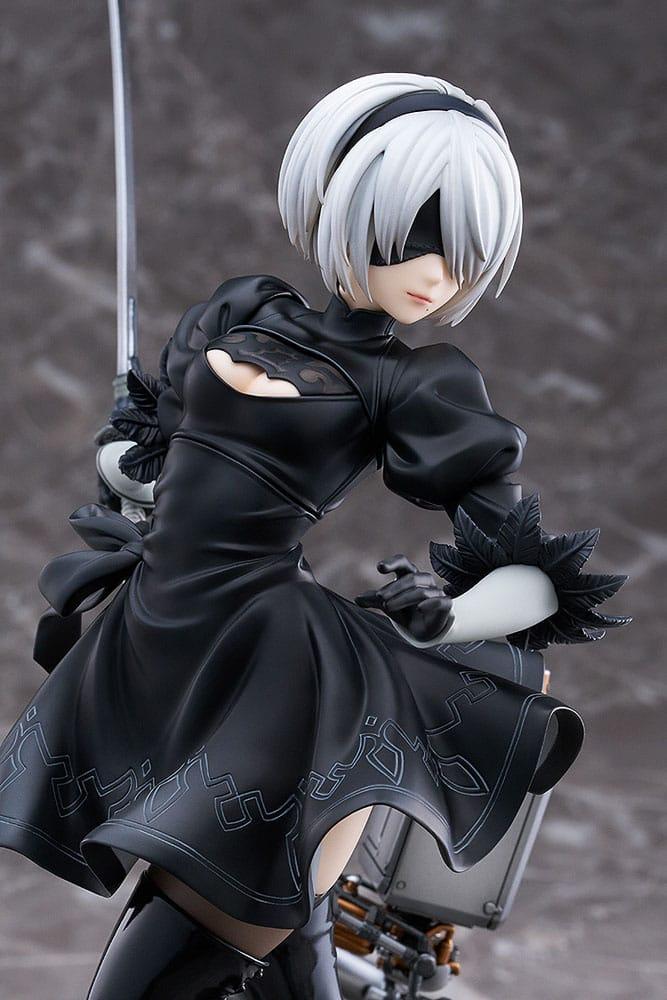 NIER AUTOMATA VER.1.1A - 2B - Statuette 1/7 28cm - 3