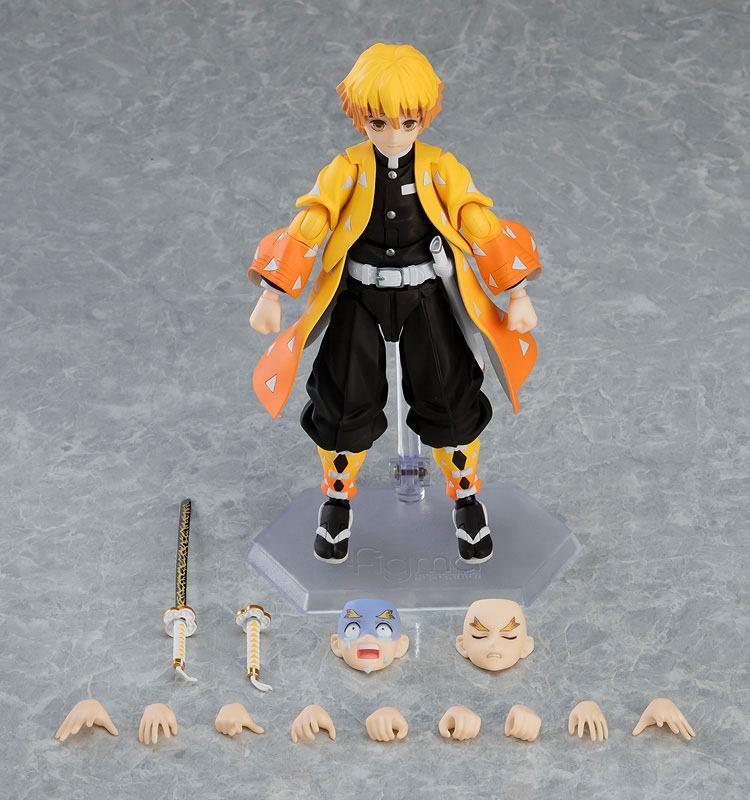 DEMON SLAYER Zenitsu Agatsuma Figurine articulée Figma 13cm Figurine Max