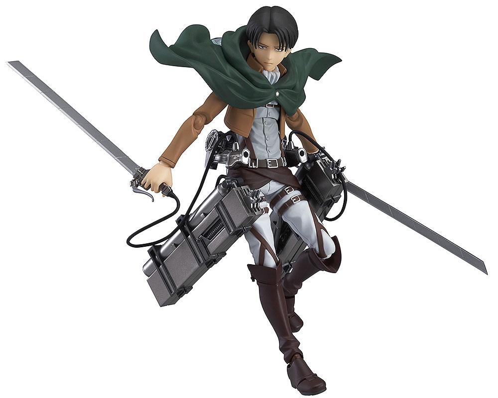 ATTACK ON TITAN - Levi - Action Figure Figma 14cm_IMAGE_1