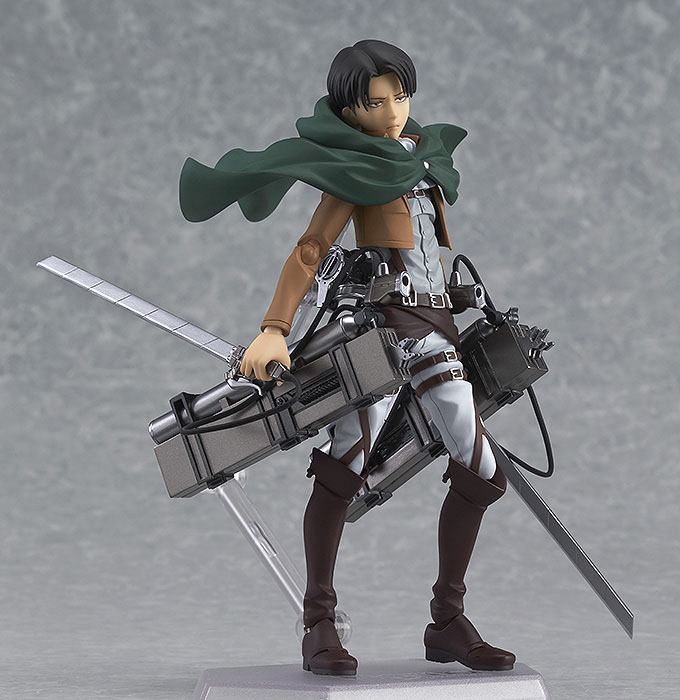 ATTACK ON TITAN - Levi - Action Figure Figma 14cm_IMAGE_2