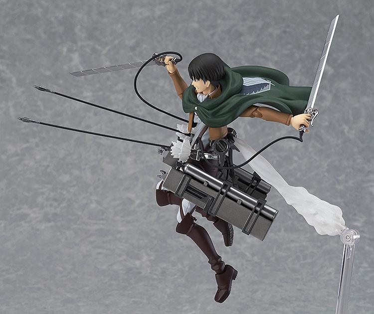 ATTACK ON TITAN - Levi - Action Figure Figma 14cm_IMAGE_4
