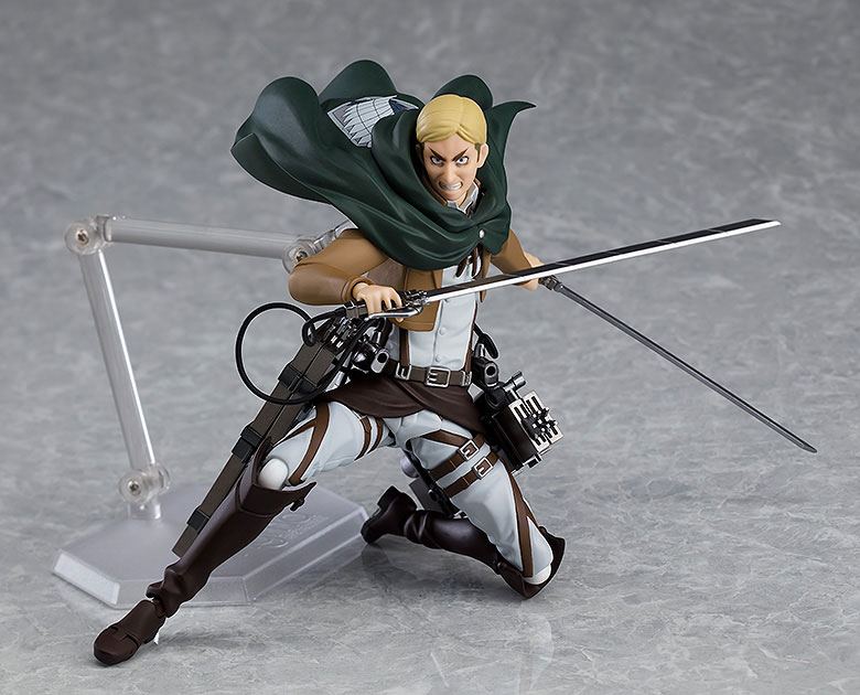 ATTACK ON TITAN - Erwin Smith - Action Figure Figma 15cm_IMAGE_5