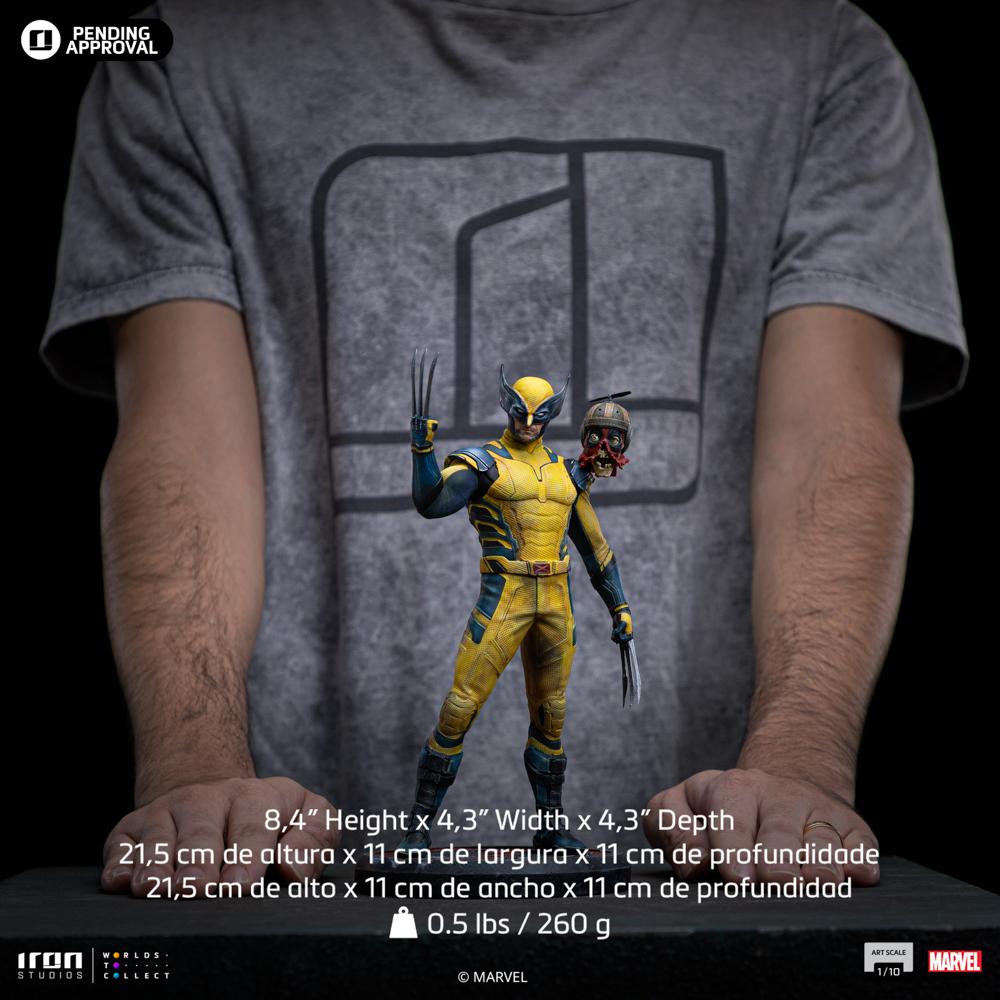 Statua Deadpool 3 - Replika Wolverine 1/4 51 cm od producenta ma - Iron
