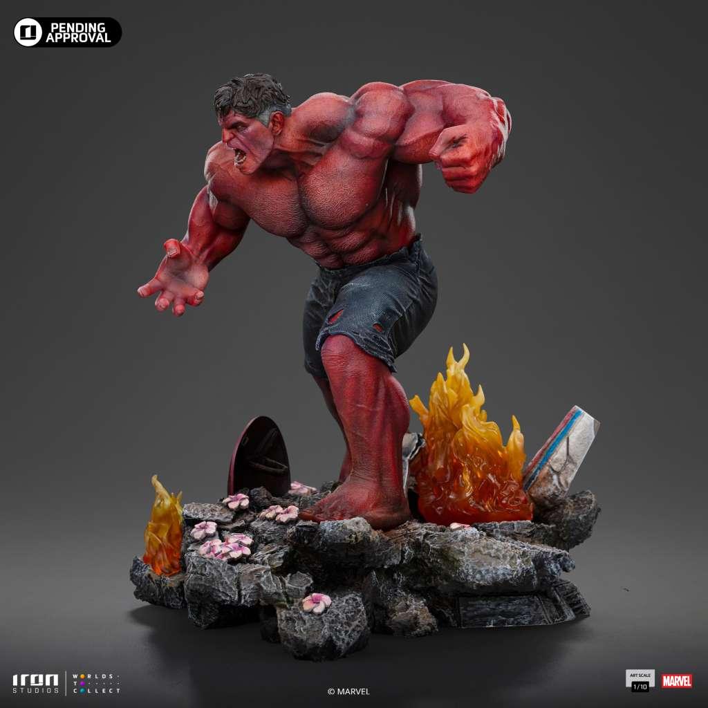 CAPTAIN AMERICA 4 - Red Hulk - Statue Art Scale 1/10 23.5cm - 2