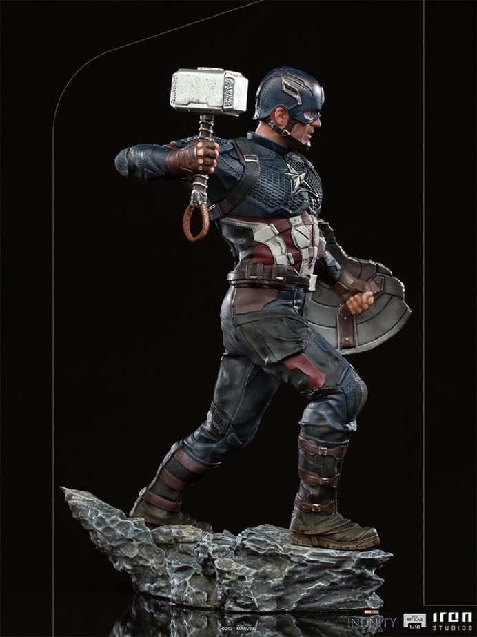 MARVEL - Captain America Ultimate - Statue BDS Art Scale 21cm_IMAGE_2