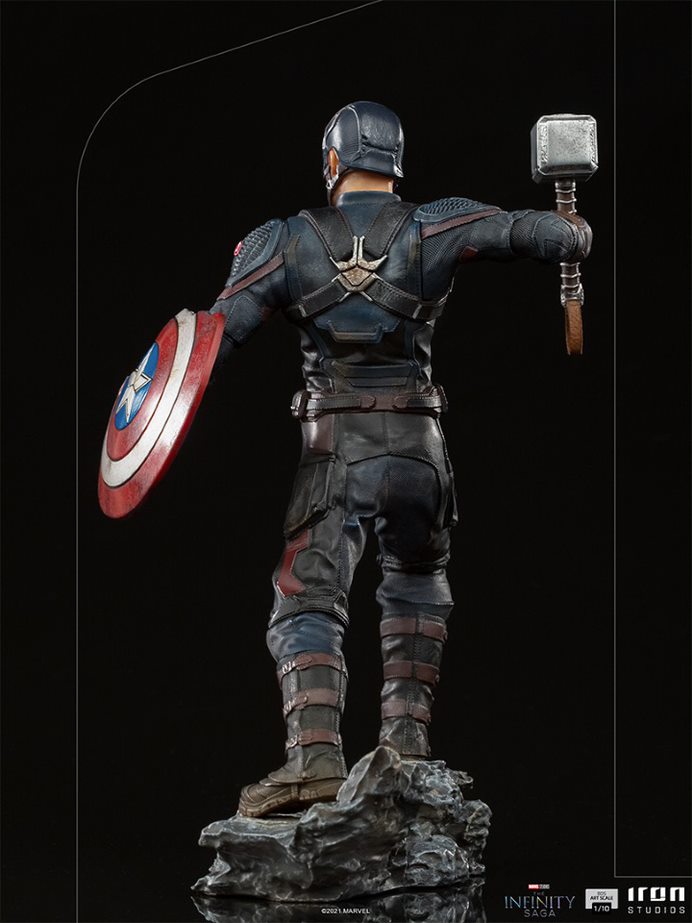 MARVEL - Captain America Ultimate - Statue BDS Art Scale 21cm_IMAGE_3