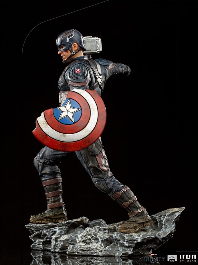 MARVEL - Captain America Ultimate - Statue BDS Art Scale 21cm_IMAGE_4