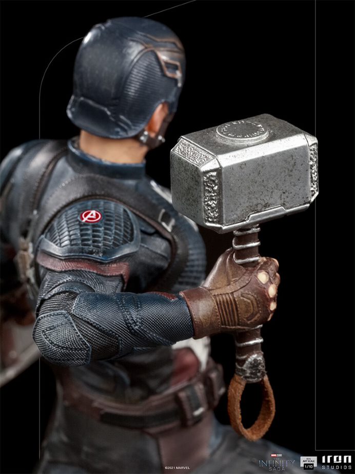 MARVEL - Captain America Ultimate - Statue BDS Art Scale 21cm_IMAGE_5