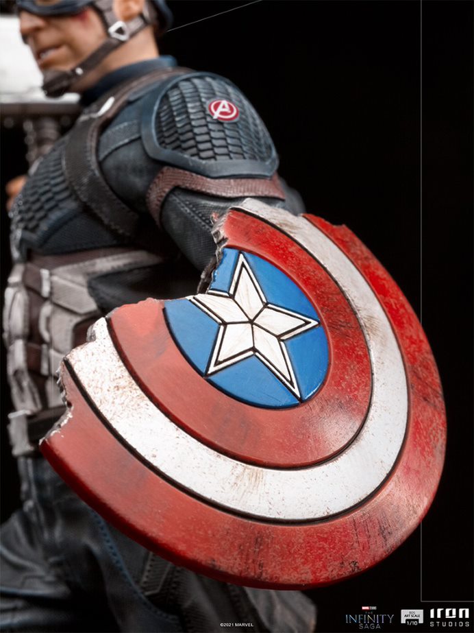 MARVEL - Captain America Ultimate - Statue BDS Art Scale 21cm_IMAGE_6