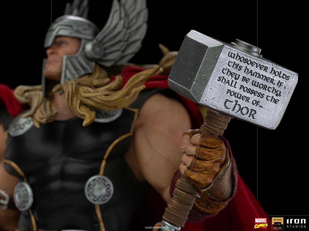 MARVEL COMICS - Thor Unleashed - Statue Deluxe Art Scale '28x21x16cm' - 2