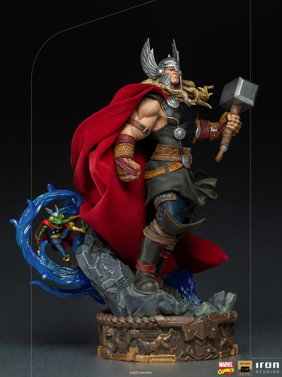 MARVEL COMICS - Thor Unleashed - Statue Deluxe Art Scale '28x21x16cm' - 3