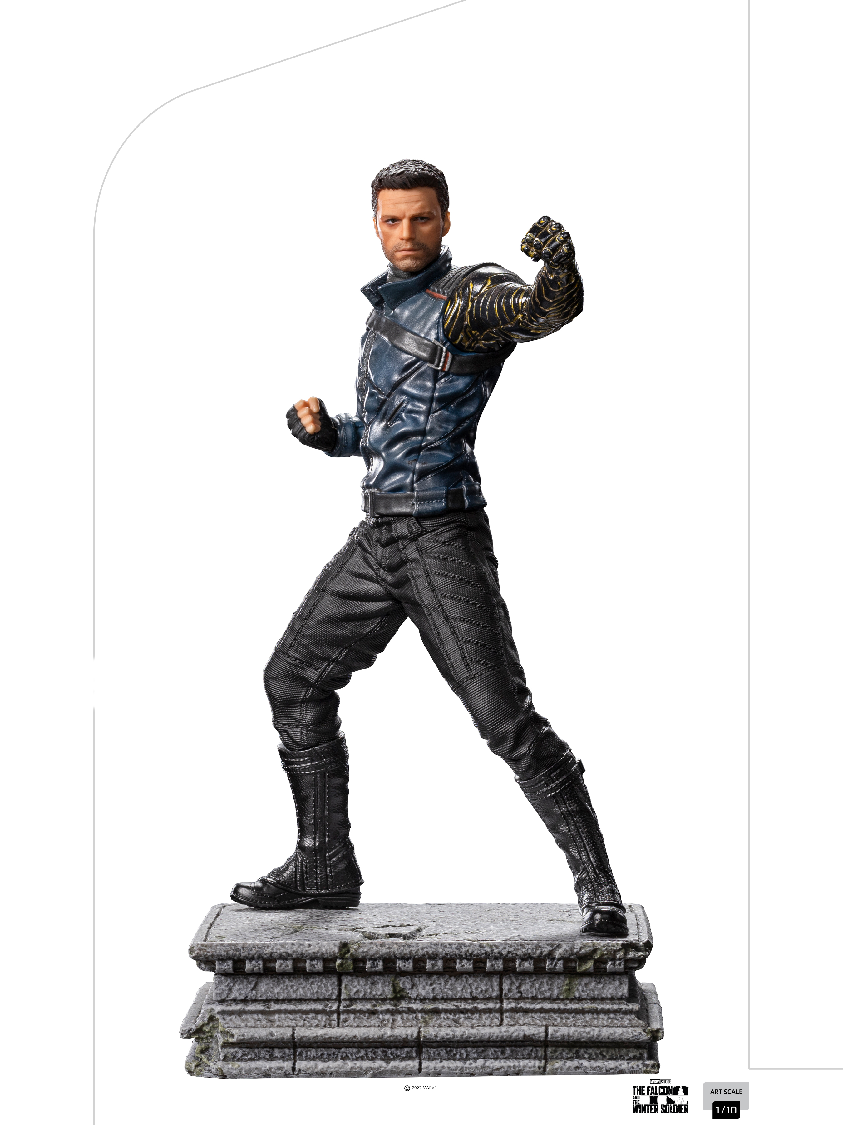 BUCKY BARNES スケールフィギュア MARVEL - Bucky Barnes - Statuette 1/10 Art Scale - 22.4cm