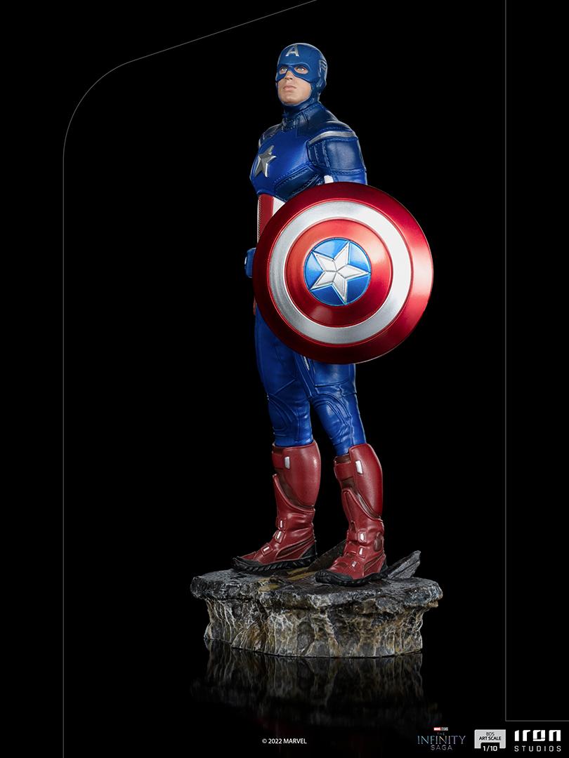 INFINITY SAGA-Captain America battle NY-Statue BDS Art Scale 1/10 23cm - 2