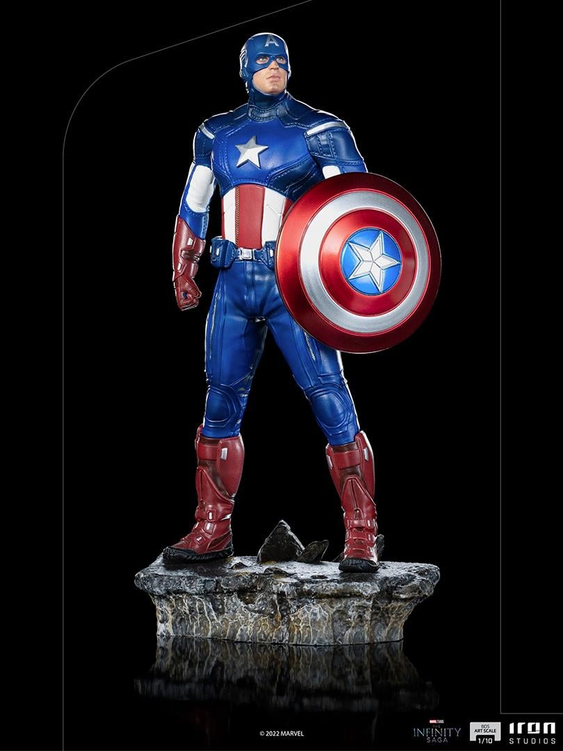 INFINITY SAGA-Captain America battle NY-Statue BDS Art Scale 1/10 23cm - 3