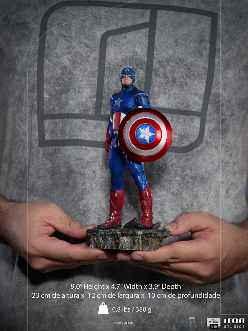 INFINITY SAGA-Captain America battle NY-Statue BDS Art Scale 1/10 23cm - 5