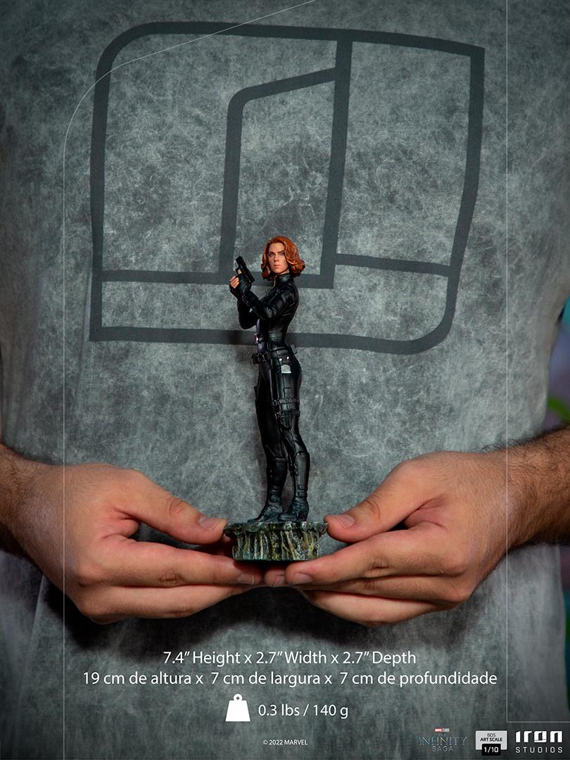 INFINITY SAGA - Black Widow battle NY - Statue BDS Art Scale 1/10 19cm - 5