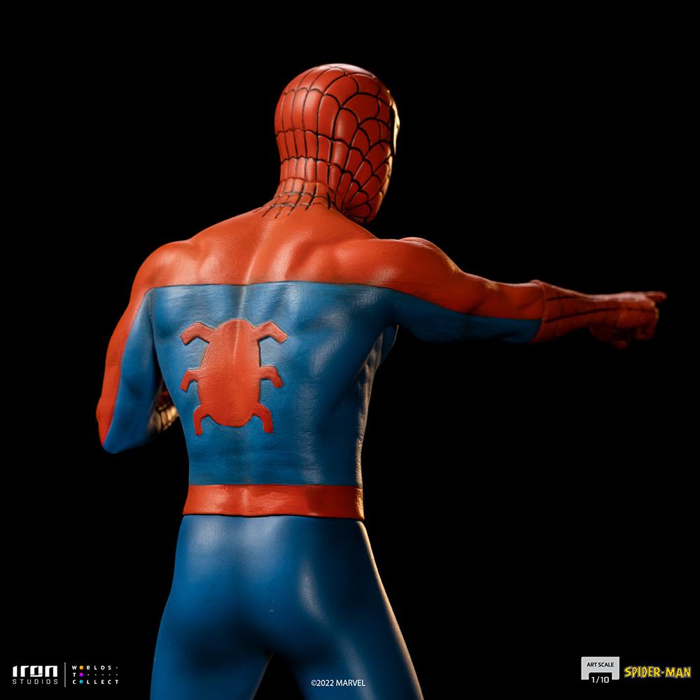 MARVEL - Spider-Man 60s (Série Animé) - Statuette ArtScale 1/10 21cm - 3