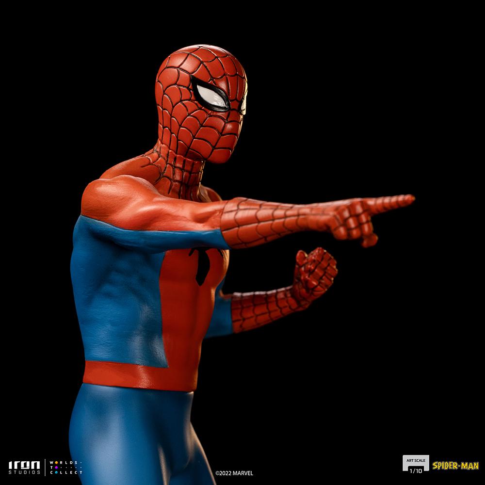 MARVEL - Spider-Man 60s (Série Animé) - Statuette ArtScale 1/10 21cm - 5