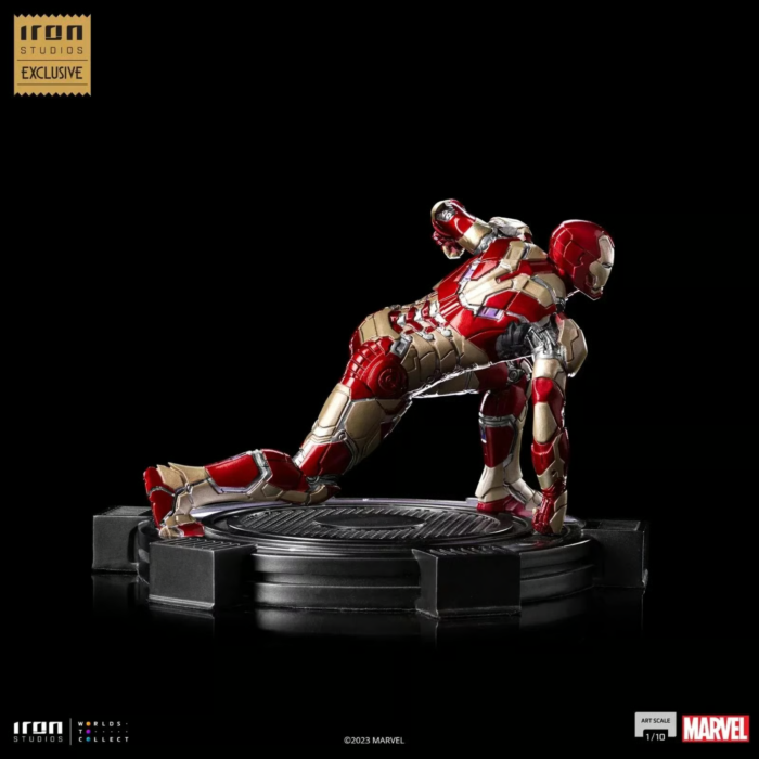 MARVEL - Iron Man Mark XLII -Statue Del. Art Scale 1/10 14cm 2023 CCXP - 2