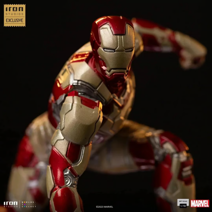MARVEL - Iron Man Mark XLII -Statue Del. Art Scale 1/10 14cm 2023 CCXP - 3