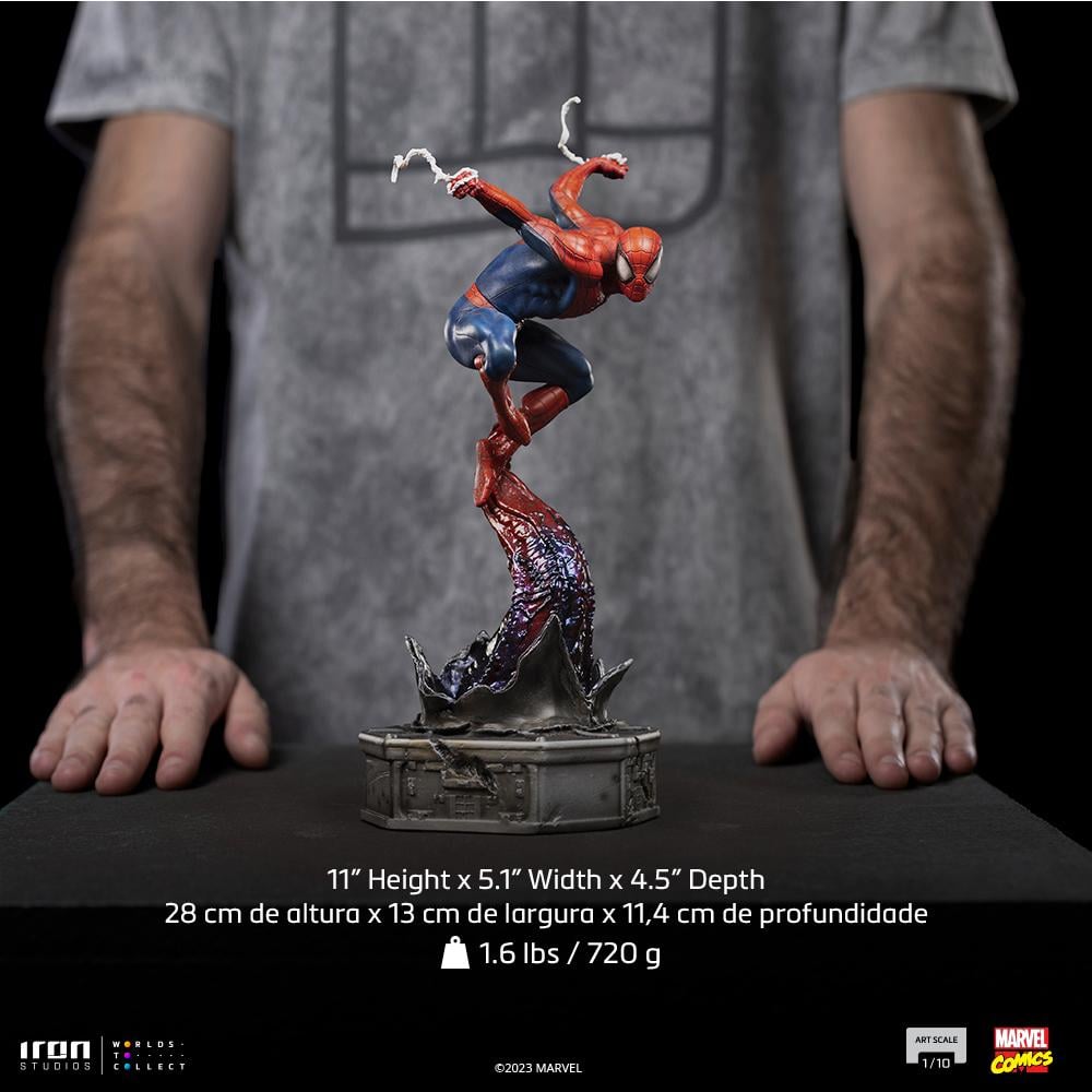MARVEL COMICS - Spider-Man - Statuette Art Scale 1/10 28cm - 6