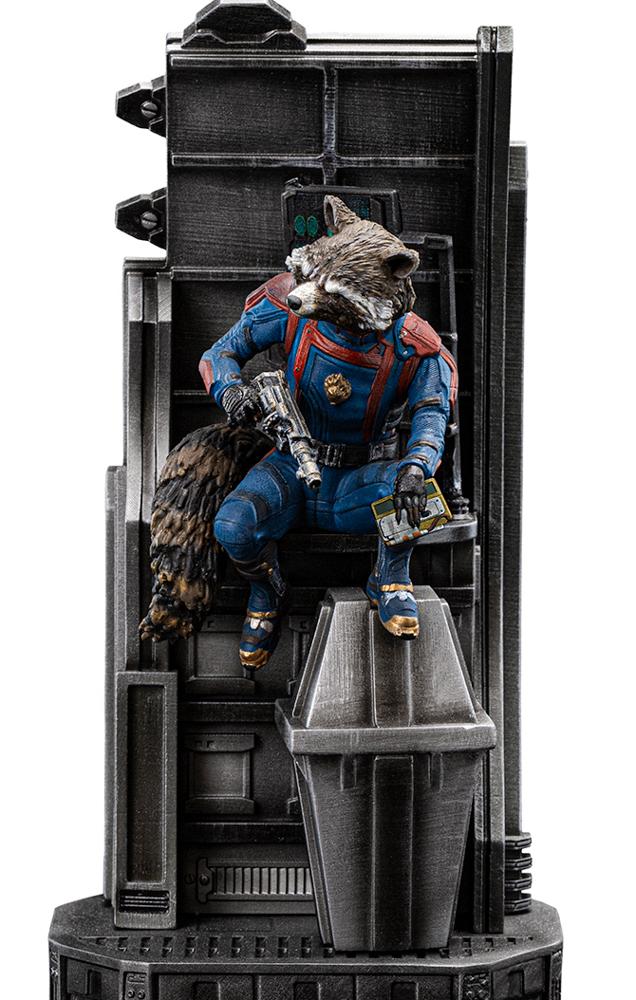 GARDIENS DE LA GALAXIE 3 -Rocket Racoon -Statuette Art Scale 1/10 20cm - 2