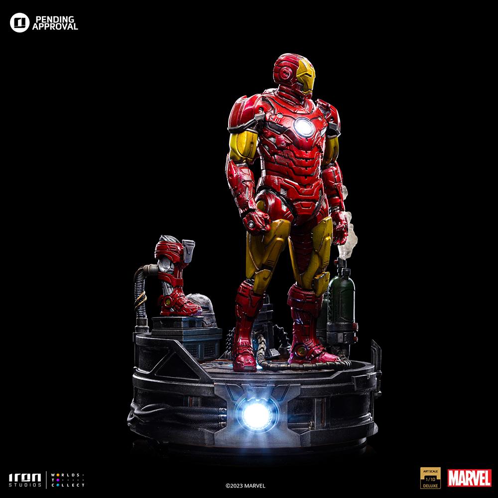 MARVEL - Iron Man Unleashed - Statuette Art Scale 1/10 23.1cm - 3