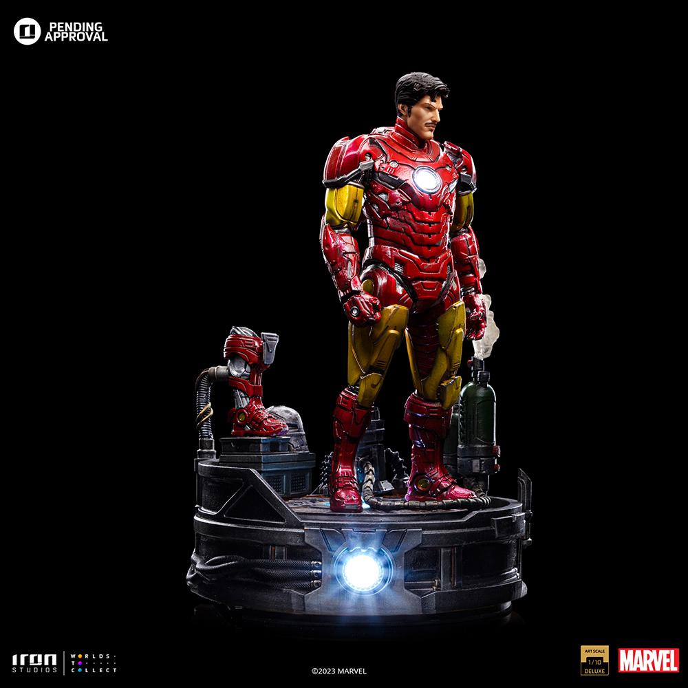 MARVEL - Iron Man Unleashed - Statuette Art Scale 1/10 23.1cm - 4