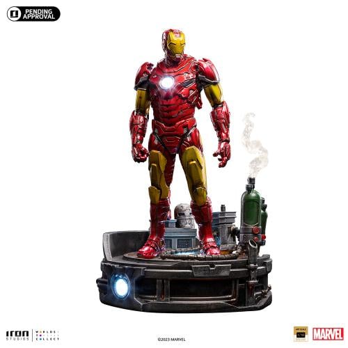 MARVEL - Iron Man Mark 3 DLX AF Infinity Saga - Figurine 17.5cm :  : Figurine Threezero Marvel