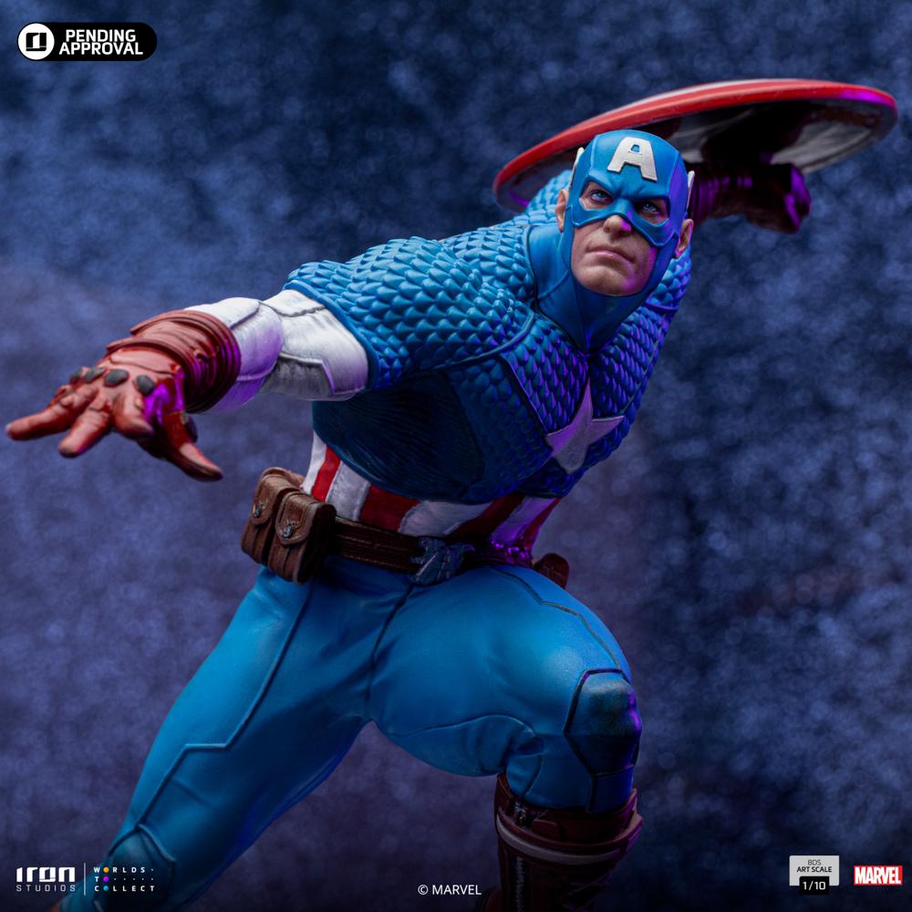 MARVEL - Captain America - Statue BDS Art Scale 1/10 22cm - 4