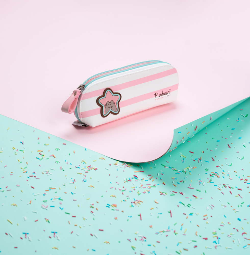 Pusheen - Rose Collection - Triple Pencil Case