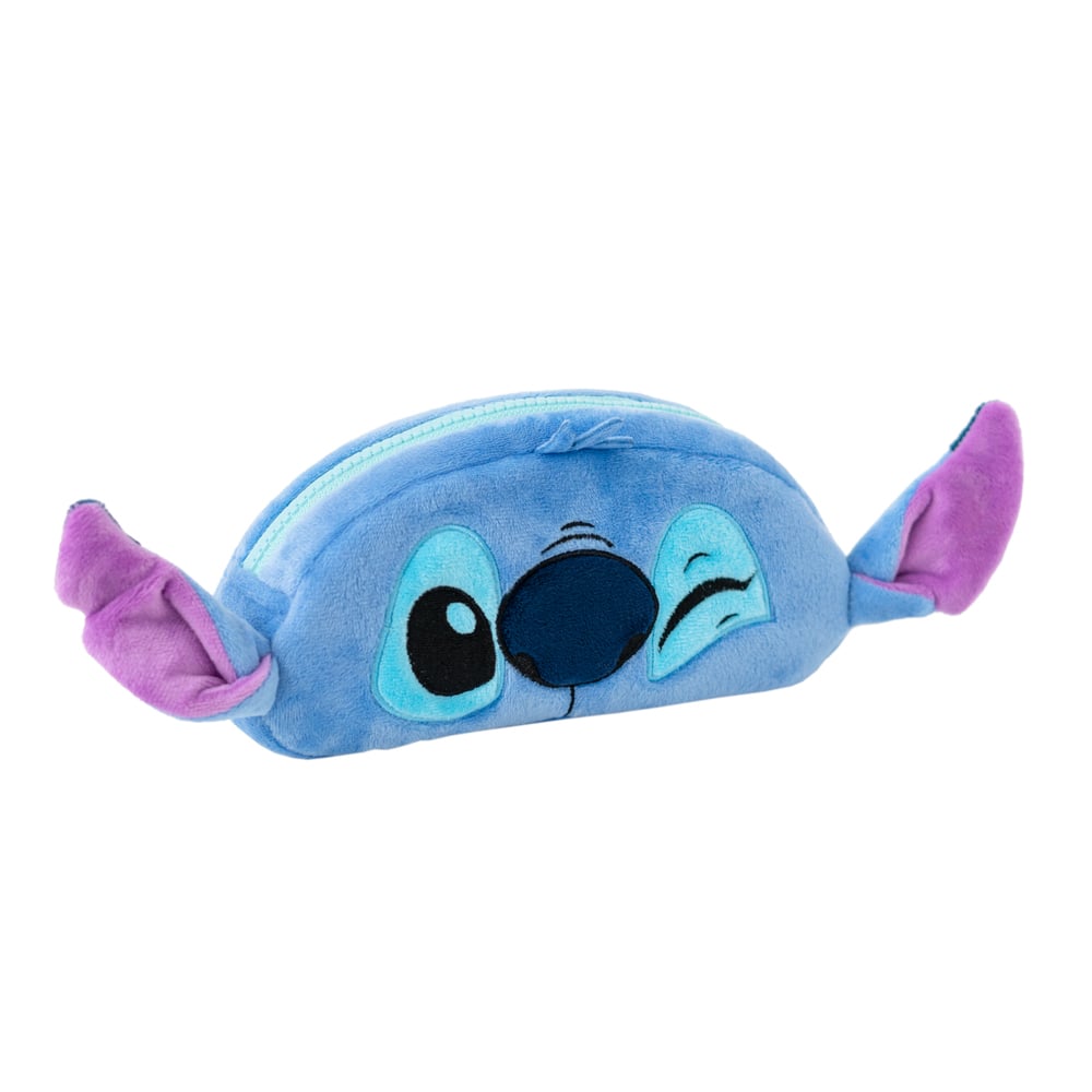 Trousse de maquillage en peluche Disney Stitch pour enfants, poche