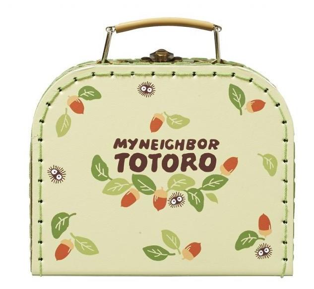 MY NEIGHBOR TOTORO - Totoro Leaves - Suitcase 12.5x15.6x6.8cm - 2