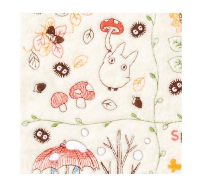 MY NEIGHBOR TOTORO - Wreath of Nuts - Mini Towel 25x25cm - 2
