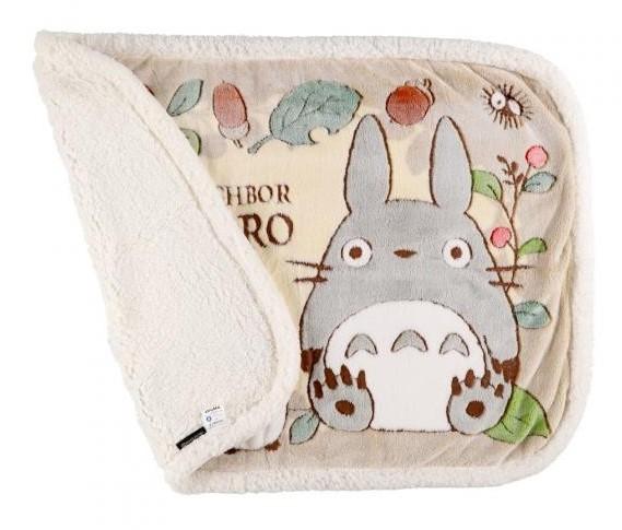 STUDIO GHIBLI - My neighbor Totoro - Leaves and hazelnuts plaid - 2