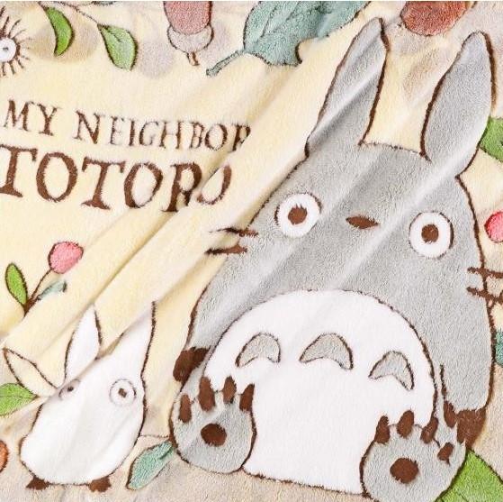 STUDIO GHIBLI - My neighbor Totoro - Leaves and hazelnuts plaid - 3