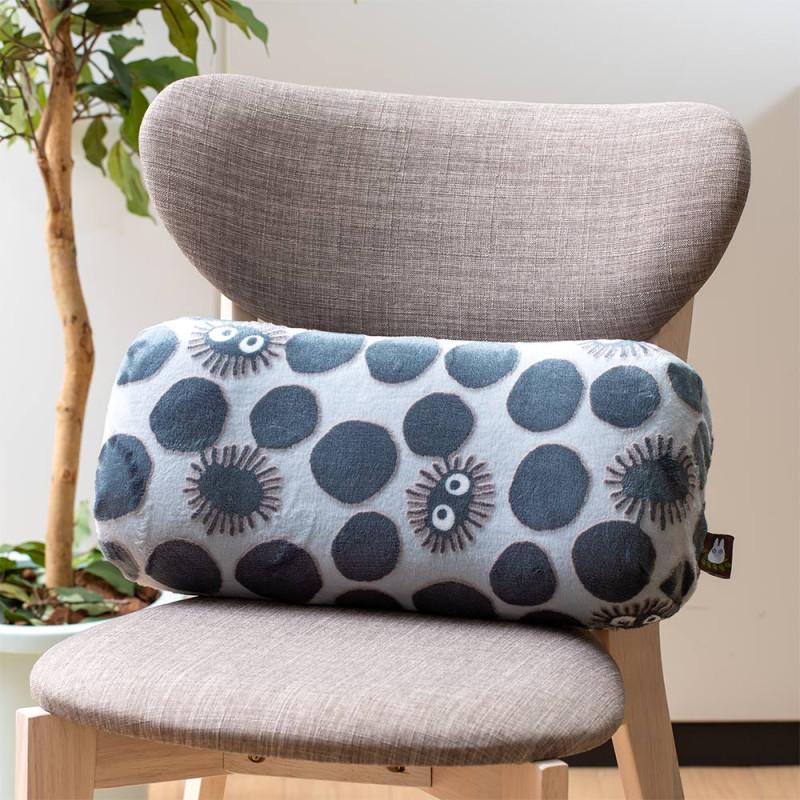 MON VOISIN TOTORO - Noiraude - Coussin Brique Moiré 20x43cm - 3