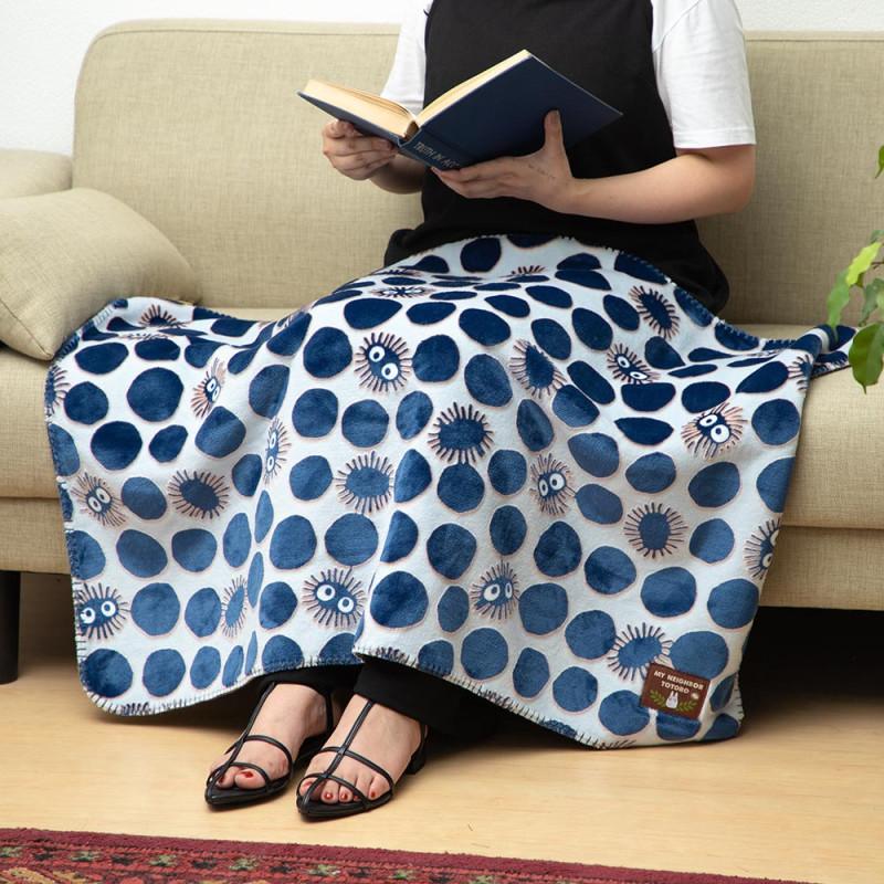 MY NEIGHBOR TOTORO - Soot Sprite - Opalised Blanket 70x100cm - 3