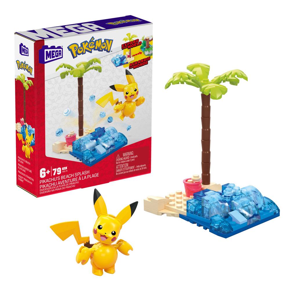 POKEMON - Pikachu's beach splash - Building Game Mega Construx_IMAGE_4