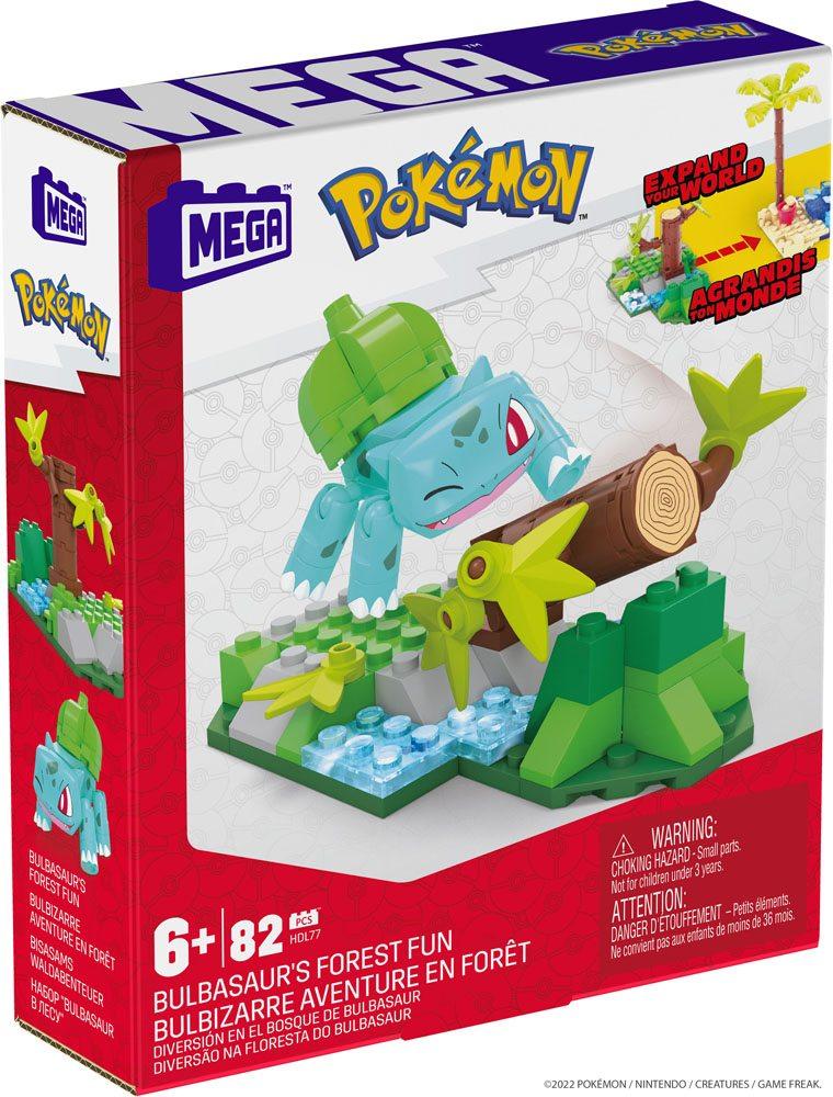 POKEMON Bulbasaur's Forest Fun Building Game Mega Construx