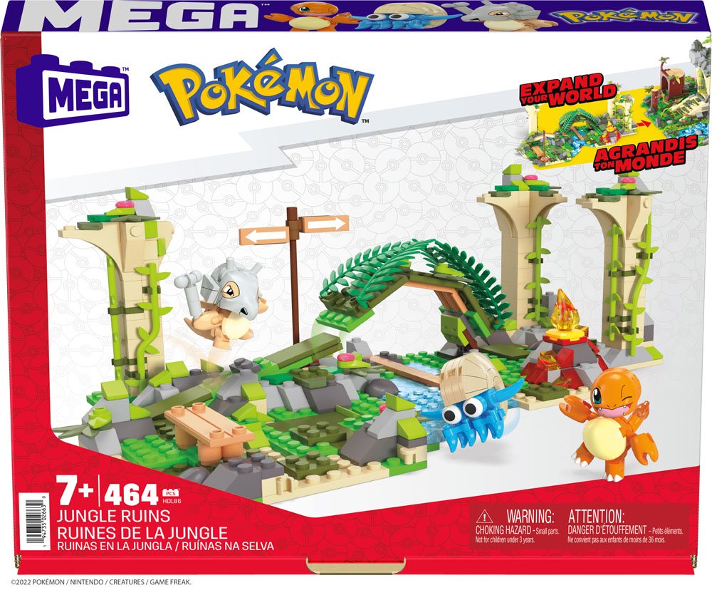 POKEMON - Jungle Ruins - Building Game Mega Construx_IMAGE_1