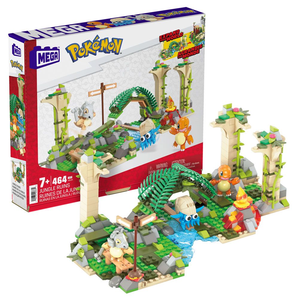POKEMON Ruines de la jungle Jeu de construction Mega Construx Divers Pokemon