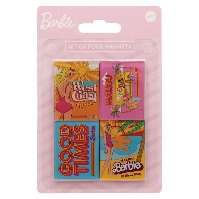 BARBIE - Malibu Barbie - Set of 4 magnets - 2